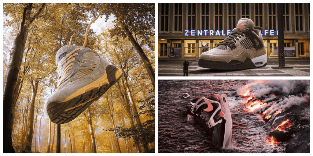 Sneaker Magic: A Collection Of Giant Kicks Taking Over Unconventional Locations